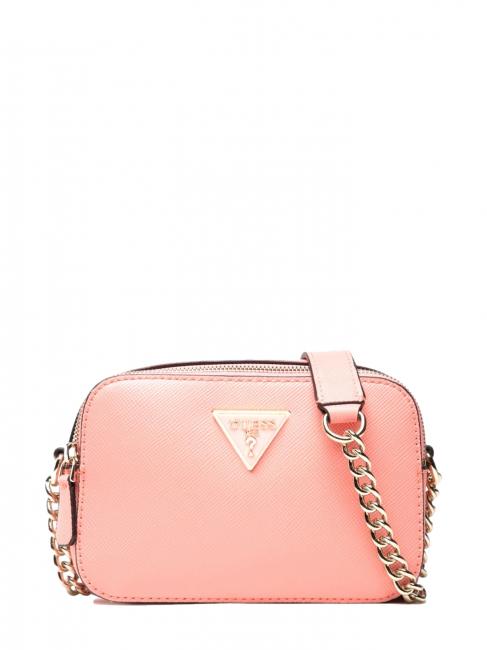 GUESS NOELLE Mini bolso para cámara con bandolera rosa claro - Bolsos Mujer