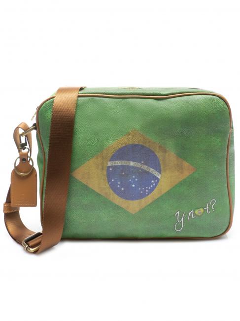 YNOT FLAG VINTAGE bolsa de hombro BRASIL - Bolsos Mujer