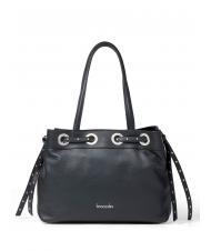 BRACCIALINI MARGOT Bolso bandolera en piel negro - Bolsos Mujer - 1