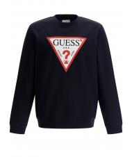 GUESS AUDLEY sudadera con logo triangular smartblue - Sudaderas - 1