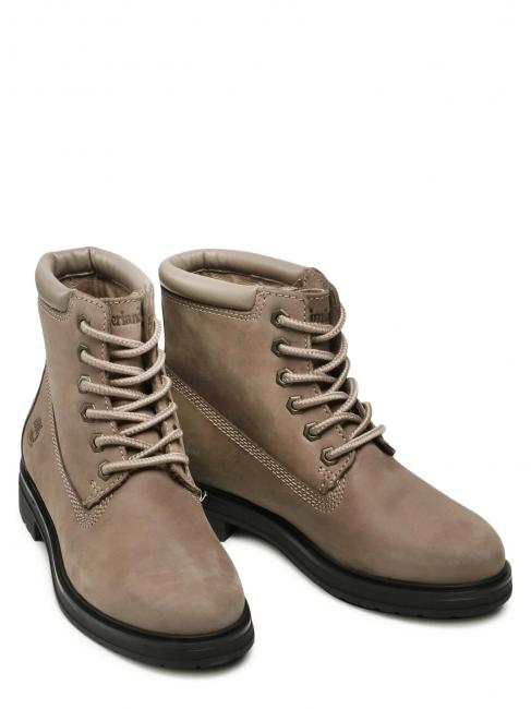 TIMBERLAND HANNOVER HILL 6 inch Botas de cuero taup / gris - Zapatos Mujer