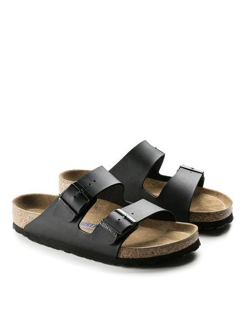 BIRKENSTOCK ARIZONA BIRKO-FLOR Sandalia zapatilla negro - Zapatos unisex