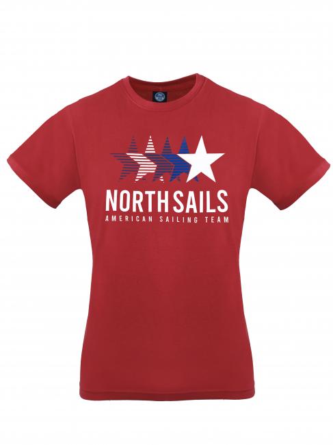NORTH SAILS AMERICAN SAILING TEAM Camiseta de algodón rojo - camiseta