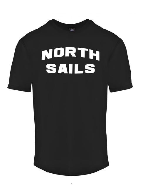 NORTH SAILS LOGO Camiseta de algodón negro - camiseta