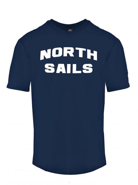 NORTH SAILS LOGO Camiseta de algodón azul marino - camiseta