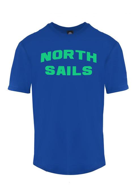 NORTH SAILS LOGO Camiseta de algodón azul - camiseta