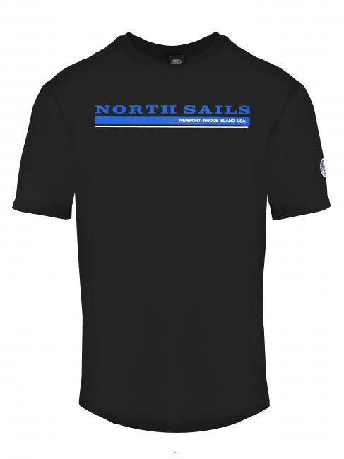 NORTH SAILS NEWPORT Camiseta de algodón negro - camiseta