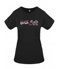 NORTH SAILS BICOLOR LOGO Camiseta de algod&oacute;n negro - camiseta - 1