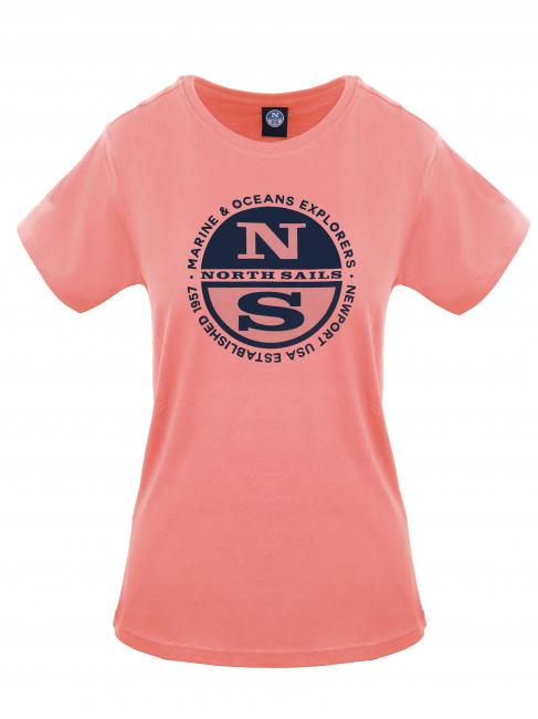 NORTH SAILS MARINE & OCEANS Camiseta de algodón rosa - camiseta
