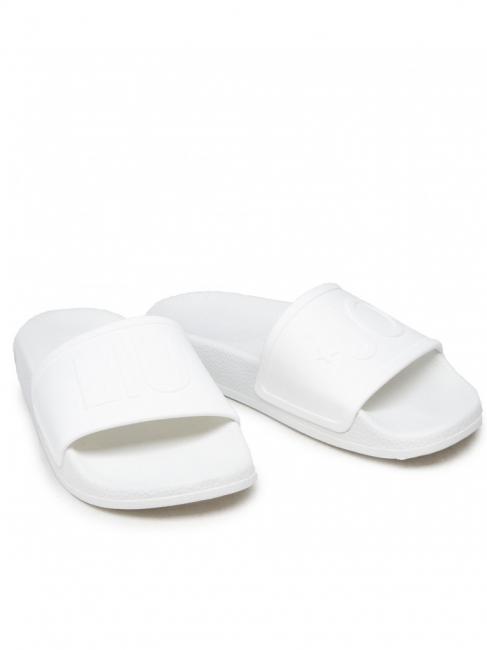 LIUJO KOS 2 pantufla con logotipo zapatilla kylie 4 blanco - Zapatos Mujer
