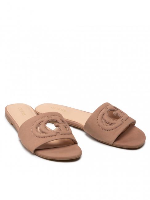 GUESS TASHIA Sandalia tira baja gris pardo - Zapatos Mujer