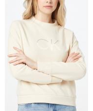 CALVIN KLEIN MESH LOGO Camisa de entrenamiento - Sudaderas de mujer