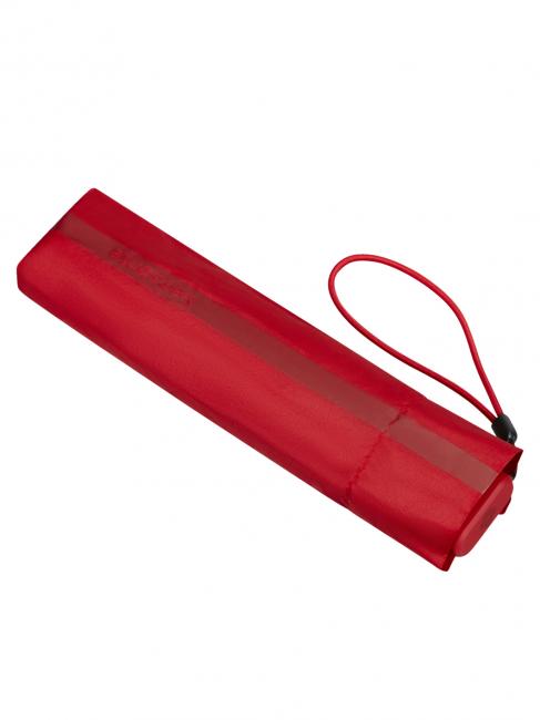 SAMSONITE POCKET GO Mini paraguas plano 3 secciones apertura manual fórmula roja - Paraguas
