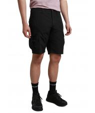 NAPAPIJRI NOTO 5 Bermudas cargo de algod&oacute;n negro 041 - Pantalones - 1