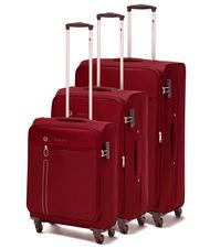 R RONCATO ONE WAY Juego de 3 carros portaequipajes de mano, exp medio, exp grande - Set Trolley