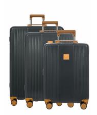 BRIC&rsquo;S RAVENNA Juego de 3 carros: equipaje de mano, mediano, grande gris - Set Trolley - 1