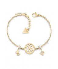 GUESS PEONY AND 4G CHARMS Pulsera oro amarillo - Pulseras - 1