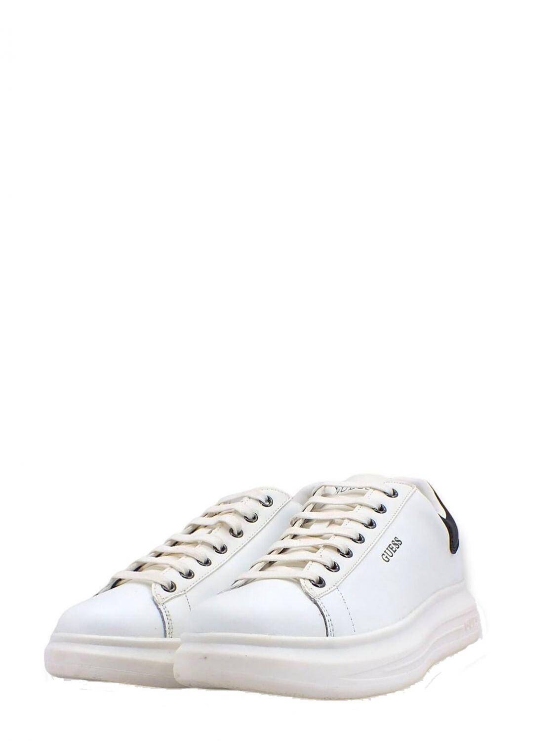Guess Vibo Zapatillas Hombre Blanco Negro Compra A Precios De