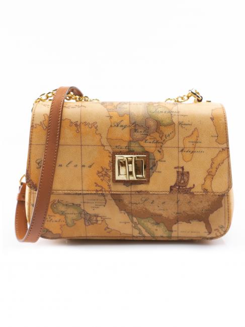 ALVIERO MARTINI PRIMA CLASSE GEO CLASSIC bolsa de hombro NATURAL - Bolsos Mujer