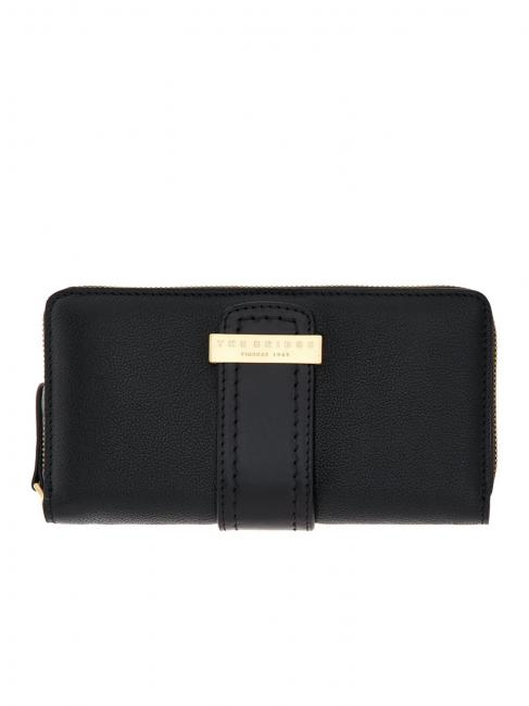 THE BRIDGE BICE Cartera grande de piel Oro negro - Carteras Mujer