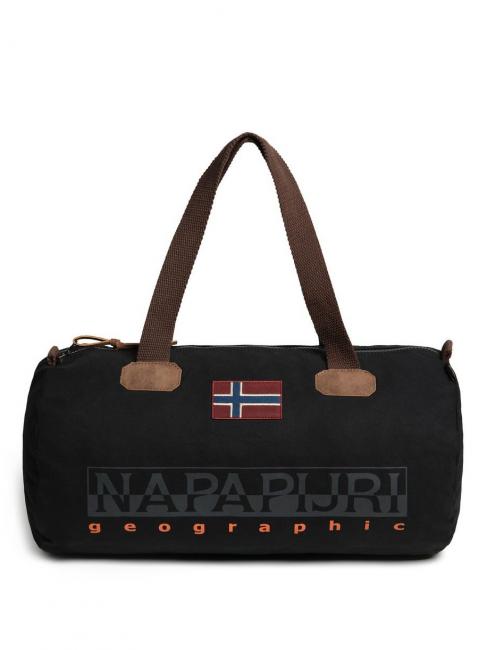 NAPAPIJRI BERING SMALL bolsa de deporte con logo negro 041 - Bolsas de viaje