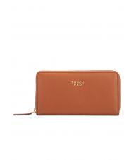 TOSCA BLU CANADA Cartera grande con cremallera de piel CUERO - Carteras Mujer - 1