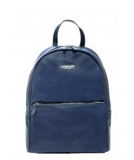 SPALDING SOFT TECH Mochila para port&aacute;til 14", en piel azul - Mochilas para port&aacute;til - 1