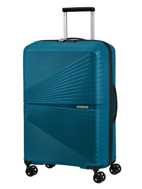AMERICAN TOURISTER Trolley AIRCONIC, mediano, ligero océano profundo - Trolley Rígidos