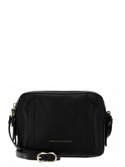 PIQUADRO CIRCLE bolsa de hombro negro - Bolsos Mujer