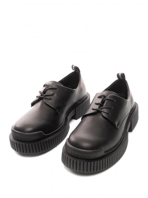 ARMANI EXCHANGE Scarpe stringate in pelle  Negro / negro - Zapatos Mujer