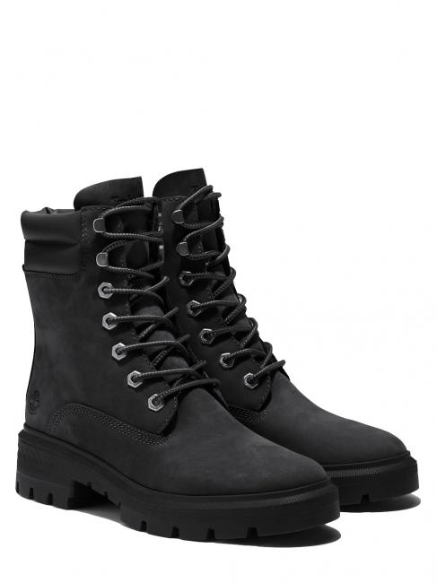 TIMBERLAND CORTINA VALLEY 6 Inch Botines de piel Jetblack - Zapatos Mujer