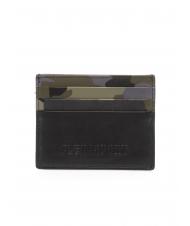 PLEIN SPORT CHICAGO Tarjetero de piel - Carteras Hombre