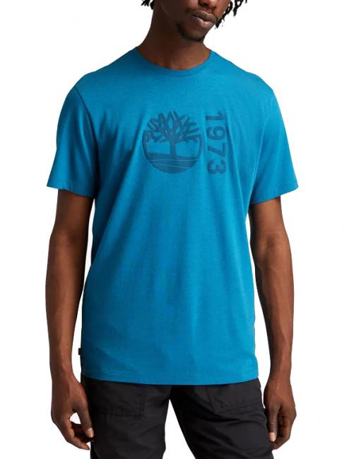 TIMBERLAND BRANDED  Camiseta de mezcla de algodón leones / azul - camiseta