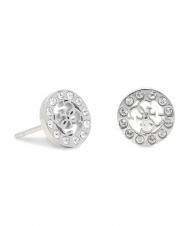GUESS 4G LOGO CRYSTAL STUD Aretes - Pendientes
