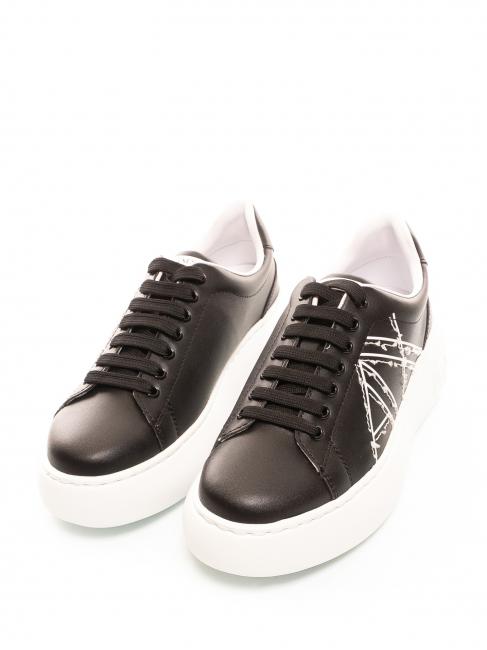 ARMANI EXCHANGE Sneakers Donna  negro + blanco opcional - Zapatos Mujer