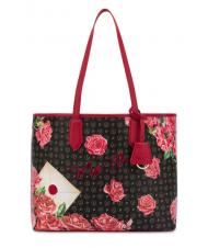 POLLINI HERITAGE MY AMOR Bolsa de la compra negro - Bolsos Mujer - 1