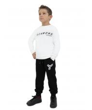 JOHN RICHMOND HEEP Conjunto sudadera y pantal&oacute;n blanco roto / negro - Ch&aacute;ndales para ni&ntilde;os - 1