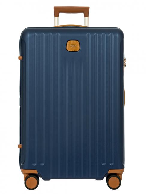 BRIC’S CAPRI Trolley mediano con puerto USB azul - Trolley Rígidos