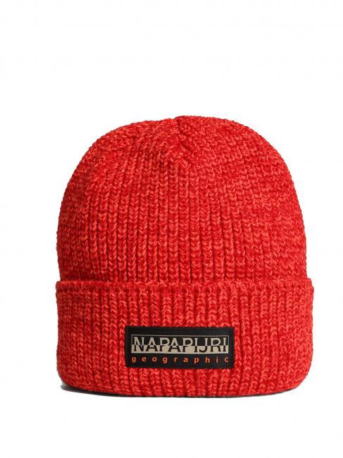 NAPAPIJRI KIDS F-METAL Gorra con vuelta amapolas rojas - gorro bebe
