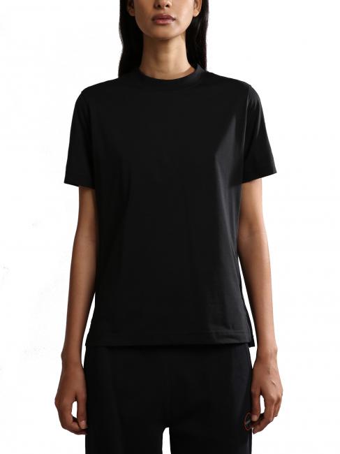 NAPAPIJRI S-CASCADE W Camiseta de algodón negro 041 - camiseta