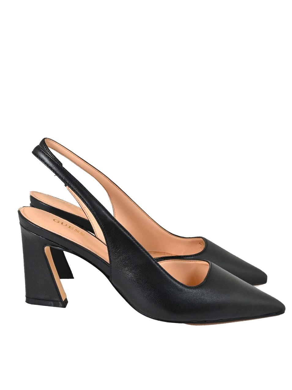 Guess Sandalias De Tacón De 7,5 Cm Negro - En Le Sac!