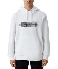 CALVIN KLEIN BOX STRIPED LOGO Sudadera Blanco brillante - Sudaderas - 1