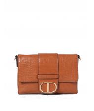 TWINSET Borsa a spalla con stampa cocco  - Bolsos Mujer