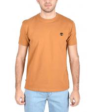 TIMBERLAND SS DUNRIVER CREW Camiseta de algod&oacute;n bota de trigo - camiseta - 1