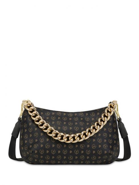 POLLINI HERITAGE Bolso de hombro con asa de cadena negro - Bolsos Mujer