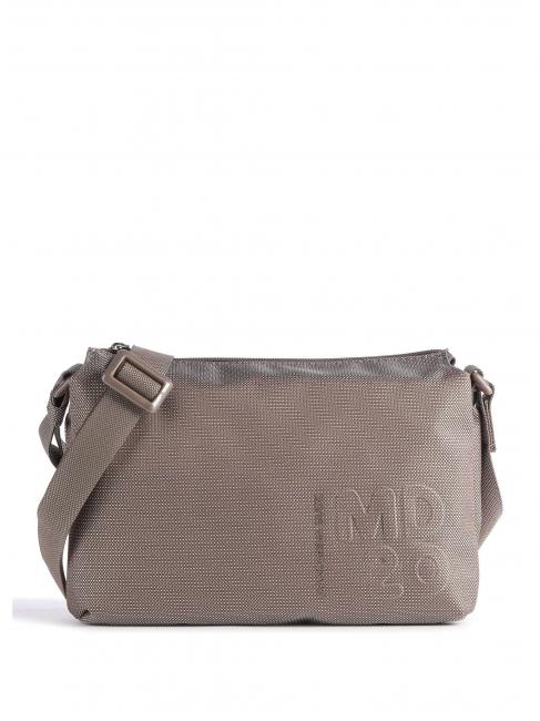 MANDARINA DUCK MD20 bolsa de hombro gris pardo - Bolsos Mujer