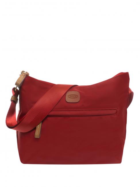 BRIC’S X-BAG S bolsa de hombro borgoña - Bolsos Mujer