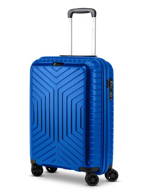 R RONCATO HEXA Carro de equipaje de mano azul real - Equipaje de mano