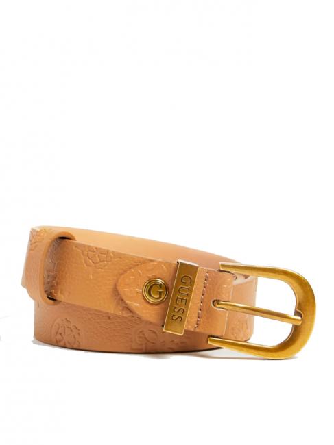 GUESS HELANIA cinturón recortable bolso shopper Albury caramelo - Cinturones