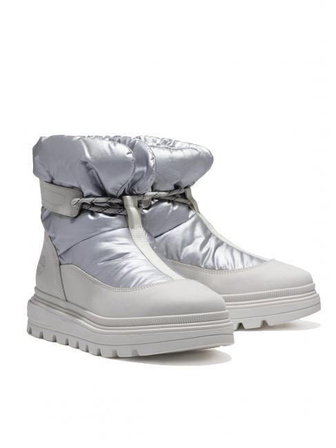 TIMBERLAND RAY CITY Bota acolchada blanco brillante - Zapatos Mujer